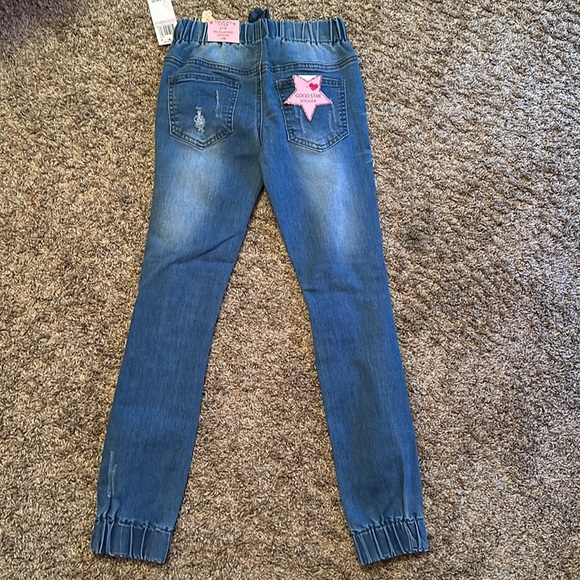 GOGO STAR Big Girls Casual Destructed Elastic Waistband Joggers Size 10 - Picture 5 of 5